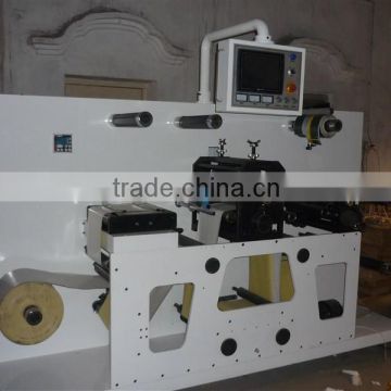 Rotary/semi-rotary label die-cutting machine