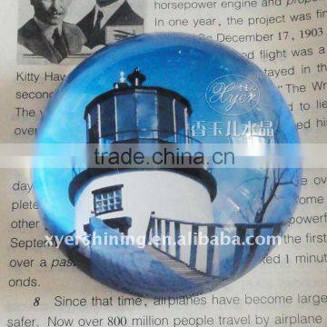 2012 new hot sale crystal tower paperweight