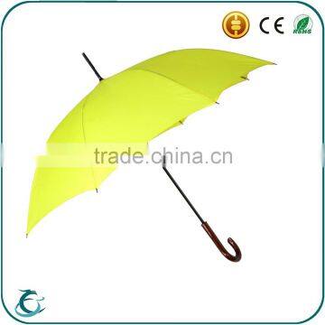 windproof fiberglass frame new design straight umbrella