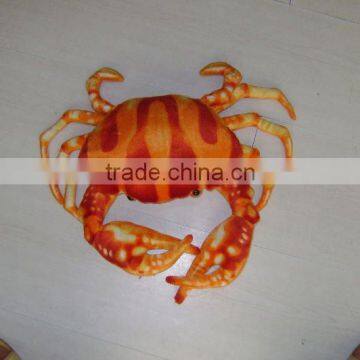 beautiful&vivid soft stuffed plush simulation crab toy with paws