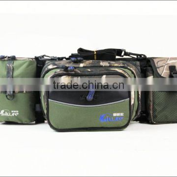 Wholesaler Popular Canvas Fishing Bag Camouflage Waist Waterproof Bags