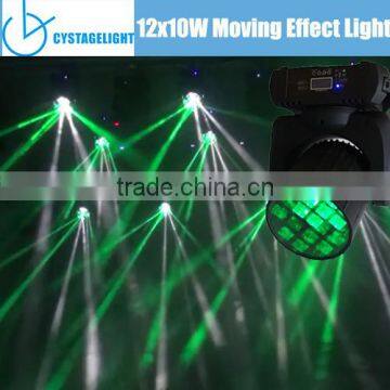 12x12w RGBW 4 IN 1LED Beam Flower Effect Moving Head Light