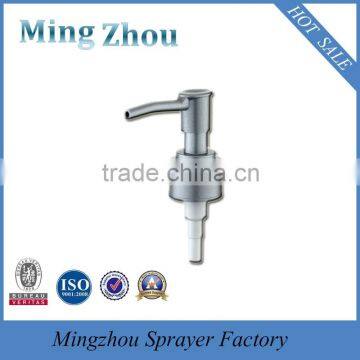 MZ-liquid soap dispenser plastic soap lotion pump with non-spill feature