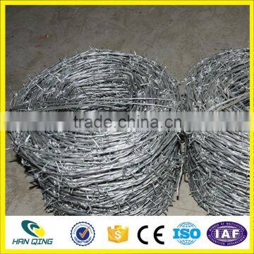 Electro Galvanized Barbed Wire for Fence