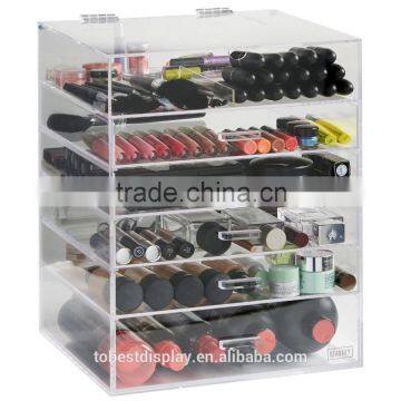 Large Removable Wholesale Acrylic Makeup Organizer With Drawers,6 Drawer Acrylic Makeup Organizer