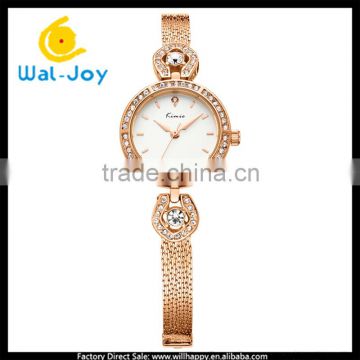 WJ-5265 with diamonds elegance slim mesh belt strap charming Kimio ladies bracelet watch