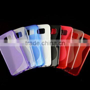 Wholesale Price Colorful S-line Soft TPU Cover For Samsung Galaxy S6/S6 edge