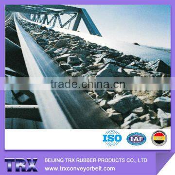 High abrasion resistant rubber conveyor belt in aggregate industry