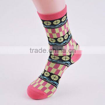 2016 spring girls fashion cotton socks