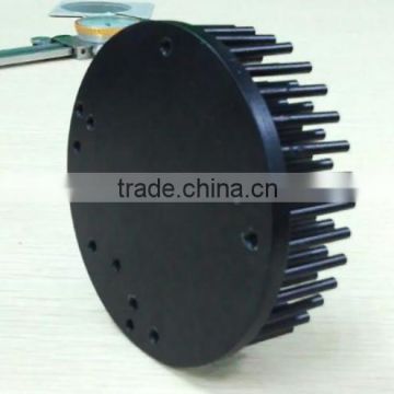 Factory supply pure aluminum back color cold forging heatsink for led lamp