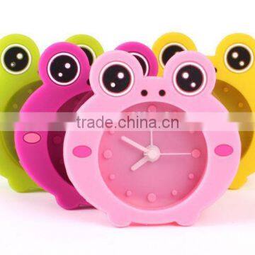 2015 new design ce travel alarm clock Silicone Table Clock