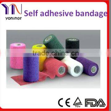 Medical non woven self-adhesive bandage