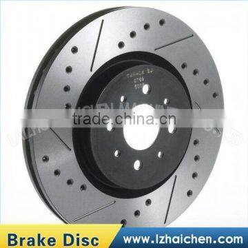 China rear color zinc-plated punch line disc brake