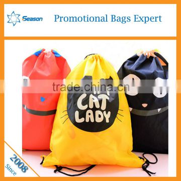 canvas drawstring backpack sport sling bag backpack drawstring