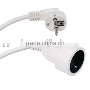 european standard 2P+T extension cord