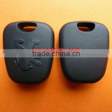 Peugeot transponder key shell for 206 key blade without key blade, Peugeot key blank, Peugeot key case