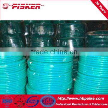 Non smell Wire Spiral and fiber braid flexible pvc hose,silicone pvc clear hose,4 inch pvc hose