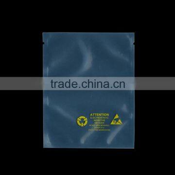 Resealable antistatic shielding bag/ ESD component plastic packaging bag