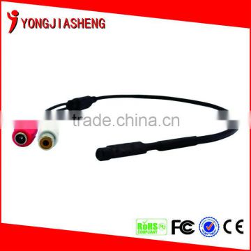 Particular small design and High sensitivity and High fidelity monitor cctv microphone