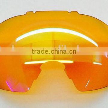 cheapcr39 lens with melanin yellow melanin lens