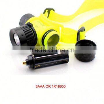 FT50 IPX8 Waterproof Plastic Underwater Diving Led Equipment Flashlight Diving photo-6