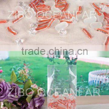 Glass strip,glass beads for vase filler