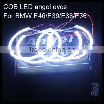 New COB LED Angel Eyes Halo Rings for BMW E36 E38 E39 E46 Projector