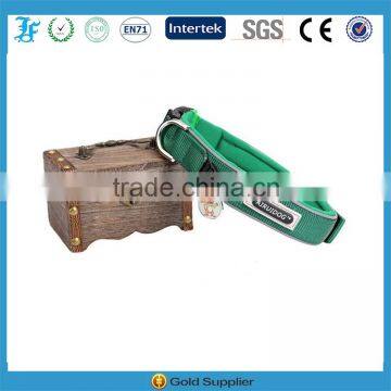 Nylon Webbing Collar for Dog With Neoprene and Velcro photo-5