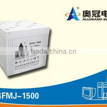 2V1500ah telecom battery / UPS battery