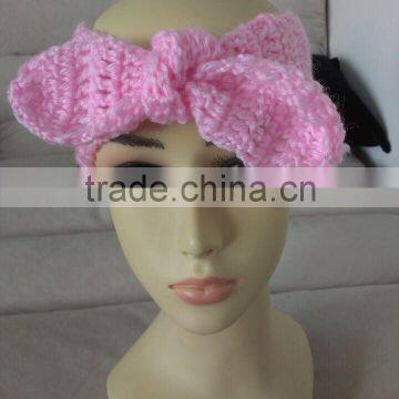 Crochet headband pattern, baby girl crochet headband with bow