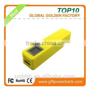 Fashional Portable Cell Phone Charger With LED Display