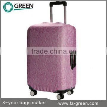 2015 Fashion pink expandable suitcase cover