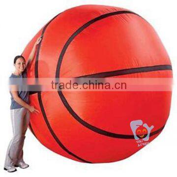 giant pvc tarpaulin human toys inflatable basketball hoop