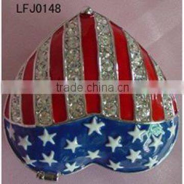 USA fancy jewelry box