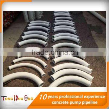 DN125*R500*90D*4.5mm concrete pump steel bend pipe