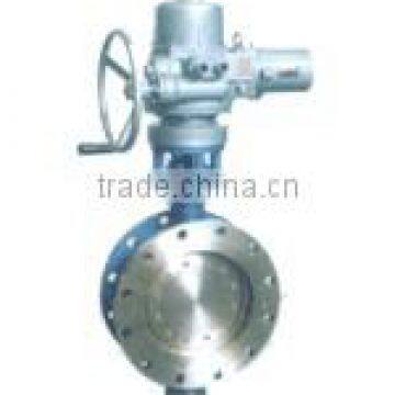 Regulating Water Control Valve Electric Flanged Butterfly Valves Actuator tu