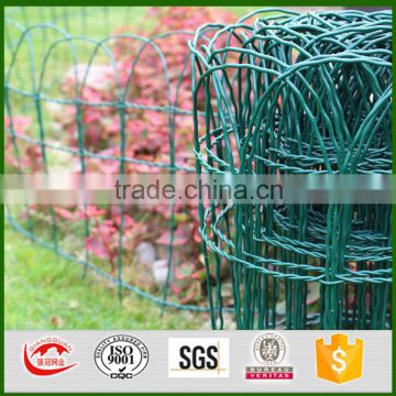 Factory Green PVC Coated fence, Garden Border Fence