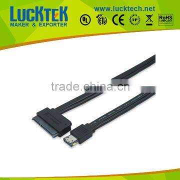 Dual Power eSATA cable, USB 2.0 combo to 22Pin SATA cable, eSATAp cable, 0.5m