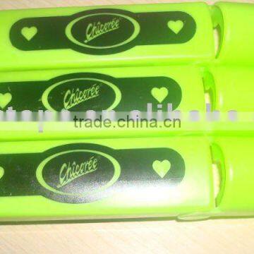 green color washable lint roller with printing