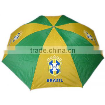 2014 World Cup Football fan umbrellas,promotional nylon umbrella