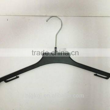 Blouse Hook Black Velvet Surface Plastic Clothes Hanger photo-2
