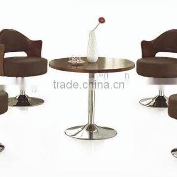 Rest Room Wood Coffee Table and Chairs,Table and Chairs Set For Sale