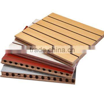 New design melamine mdf acoustic panel for wall decoration