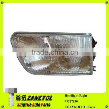 high quality Auto Parts Headlight Right For Chevrolet Blazer 93227830