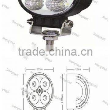 12W 9-32v IP67 Epistar led work light ShengWell auto12month warranty car led work light offroad 12v led work light