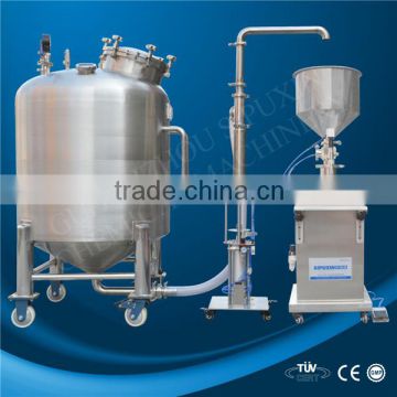 spx semi automatic vertical paste filling machine for foam/cosmetic cream