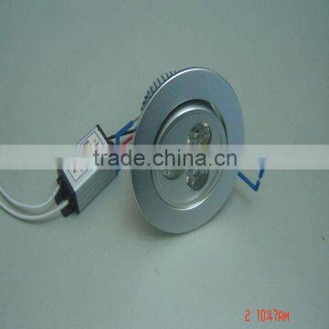 3W LED ceiling light