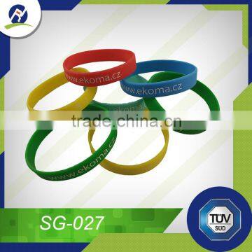 Hot selling silicone wristband bracelet for Easter