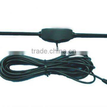Car TV antenna with amplifier