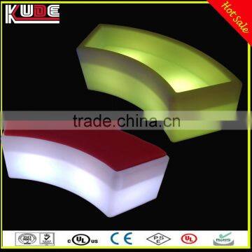 Pub and Bar Furniture LED Circle Bar Stool/LED Bench With Cushion photo-6